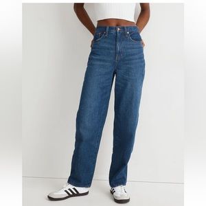 Madewell baggy straight jeans